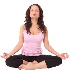 Pranayam image for high BP
